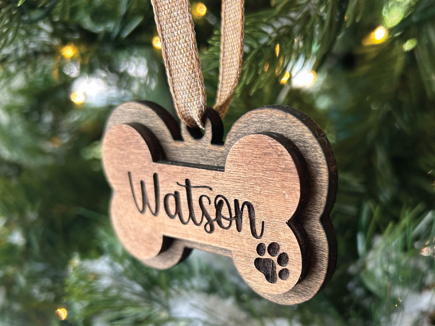 Personalized Christmas tree ornament, Dog ornament, Pet ornament, Christmas gift, Christmas tree decoration, Christmas tree ornament.