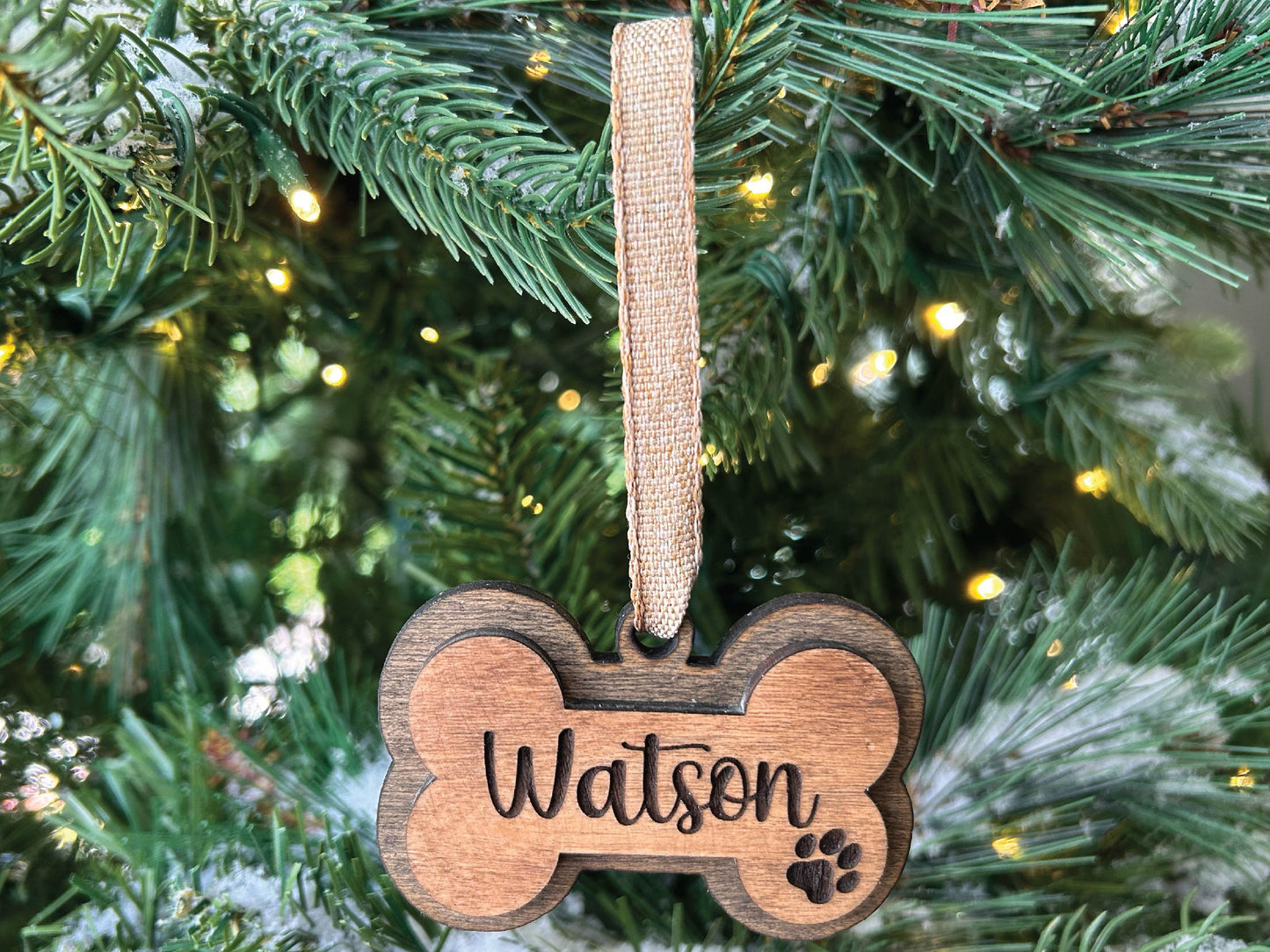 Personalized Christmas tree ornament, Dog ornament, Pet ornament, Christmas gift, Christmas tree decoration, Christmas tree ornament.