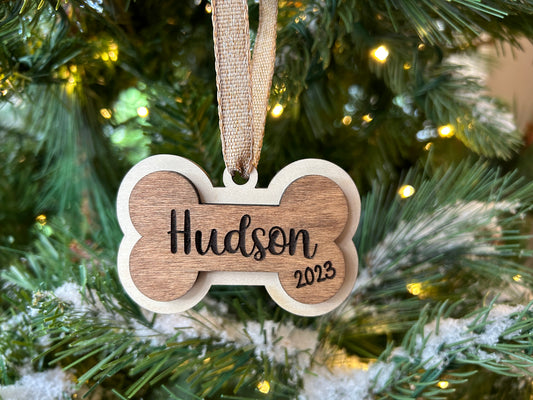 Personalized Christmas tree ornament, Dog ornament, Pet ornament, Christmas gift, Christmas tree decoration, Christmas tree ornament.