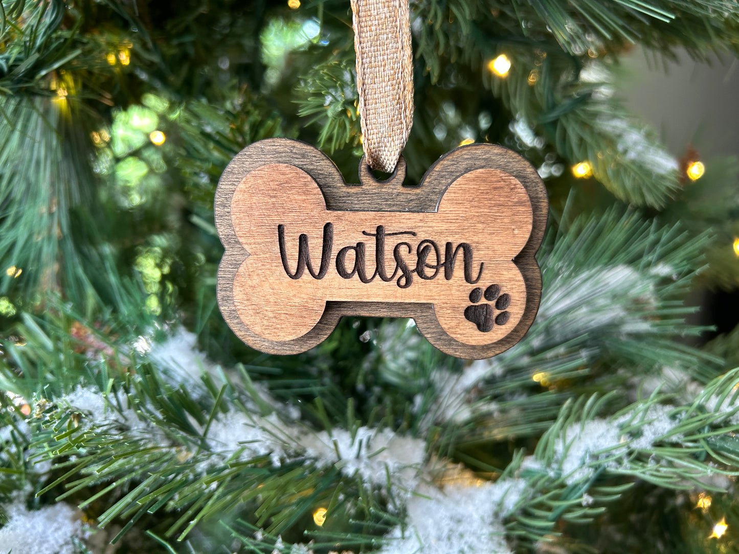 Personalized Christmas tree ornament, Dog ornament, Pet ornament, Christmas gift, Christmas tree decoration, Christmas tree ornament.